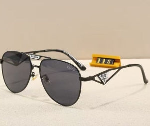Luxury Metal Pilot Sunglasses 113