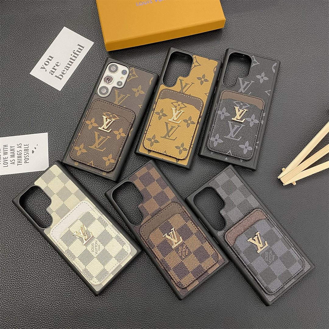 SAMSUNG GALAXY PETITE MALLE POUZDRA NA TELEFON DRŽÁK KARTY MONOGRAM PLÁTNO