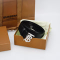 BB Belt with Silver Buckle
