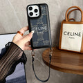 Fashion Håndholder Læder 16 iPhone etui