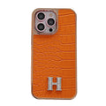 Klassisk diamantlogo i roseguld iPhone-etui