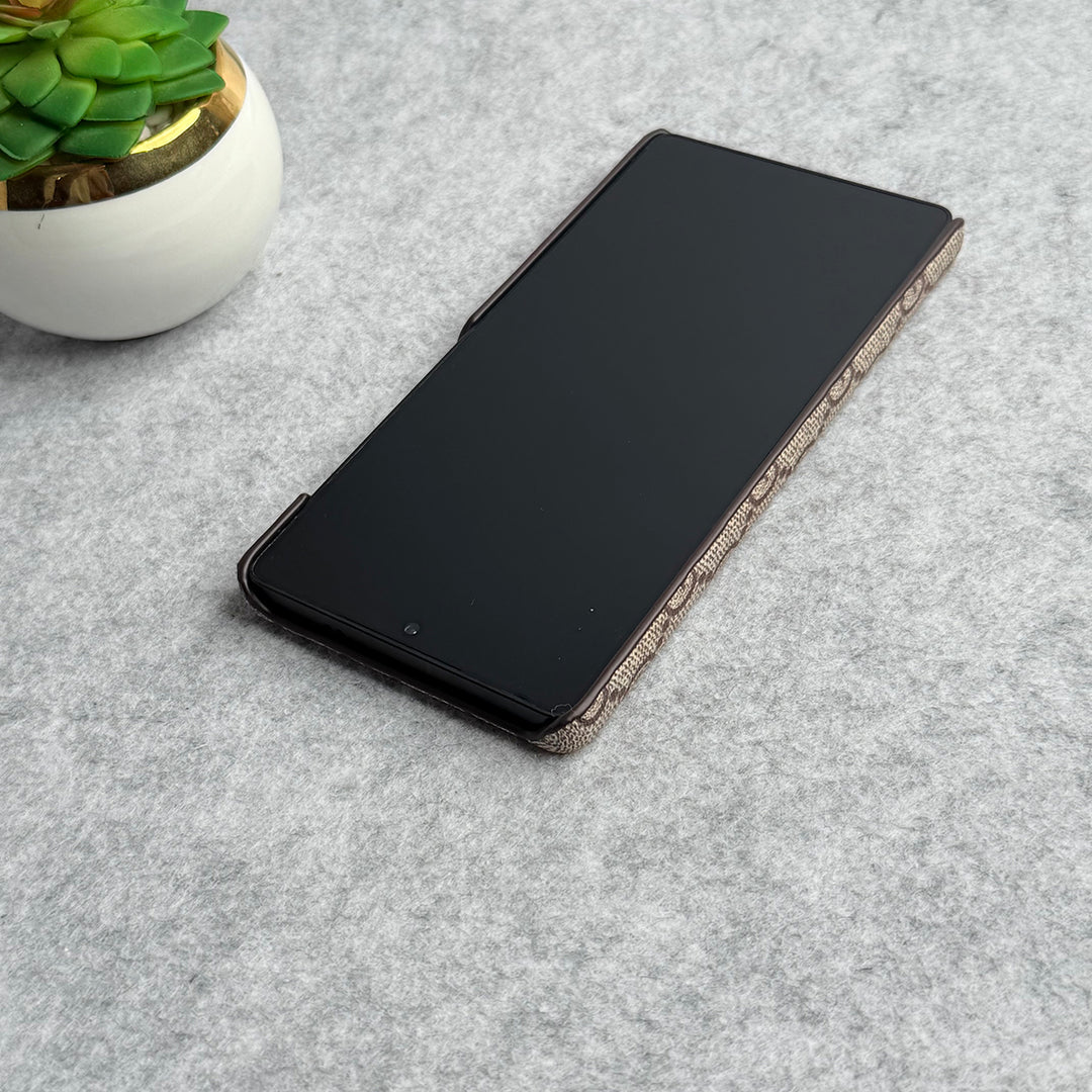 Luxuriöse Premium-PU-Lederhülle mit Muster für Samsung Galaxy
