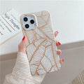 Golden Leaf iPhone etui