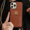 Loe Card Holder Læder iPhone etui