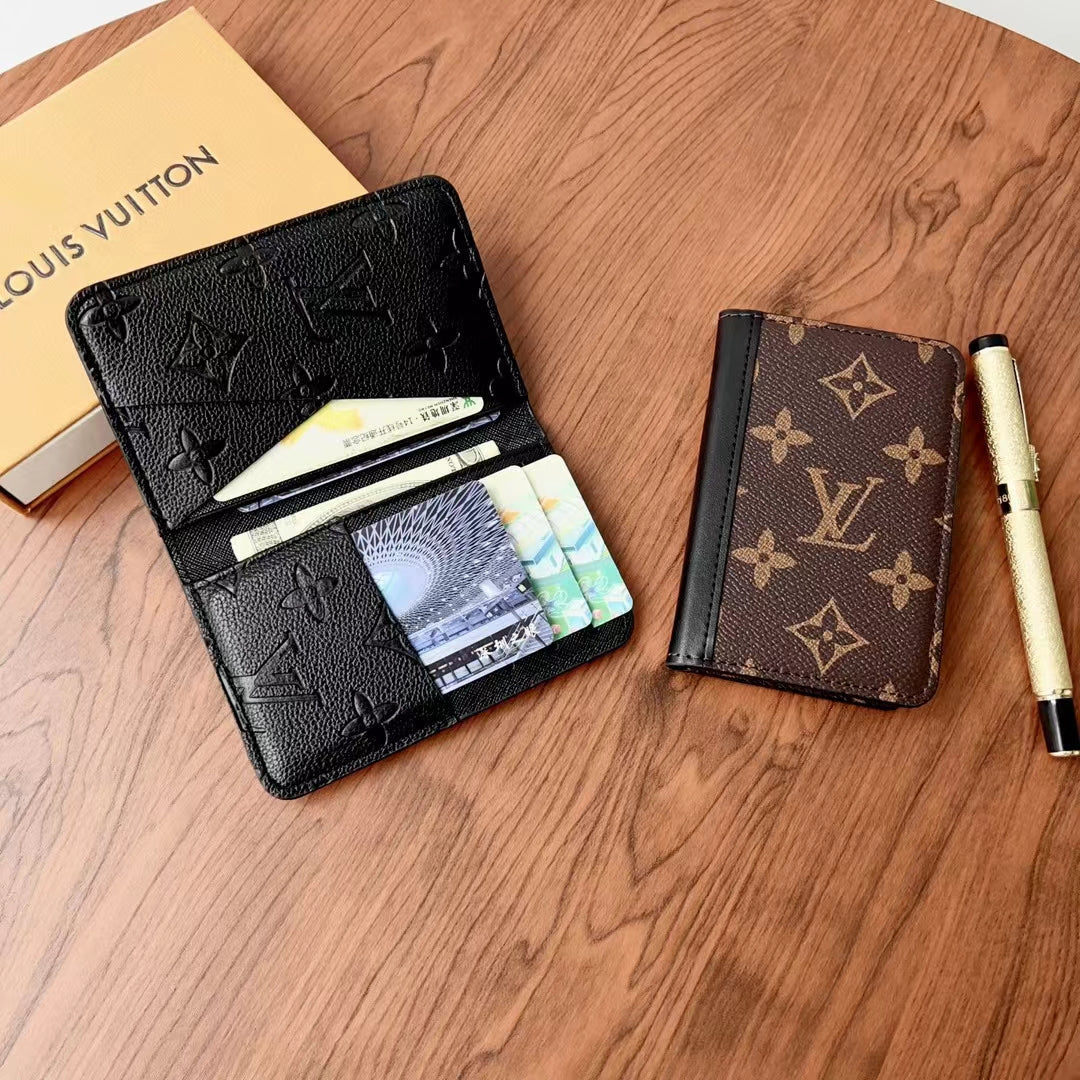Elegant Lou Checkered & Monogram Wallets