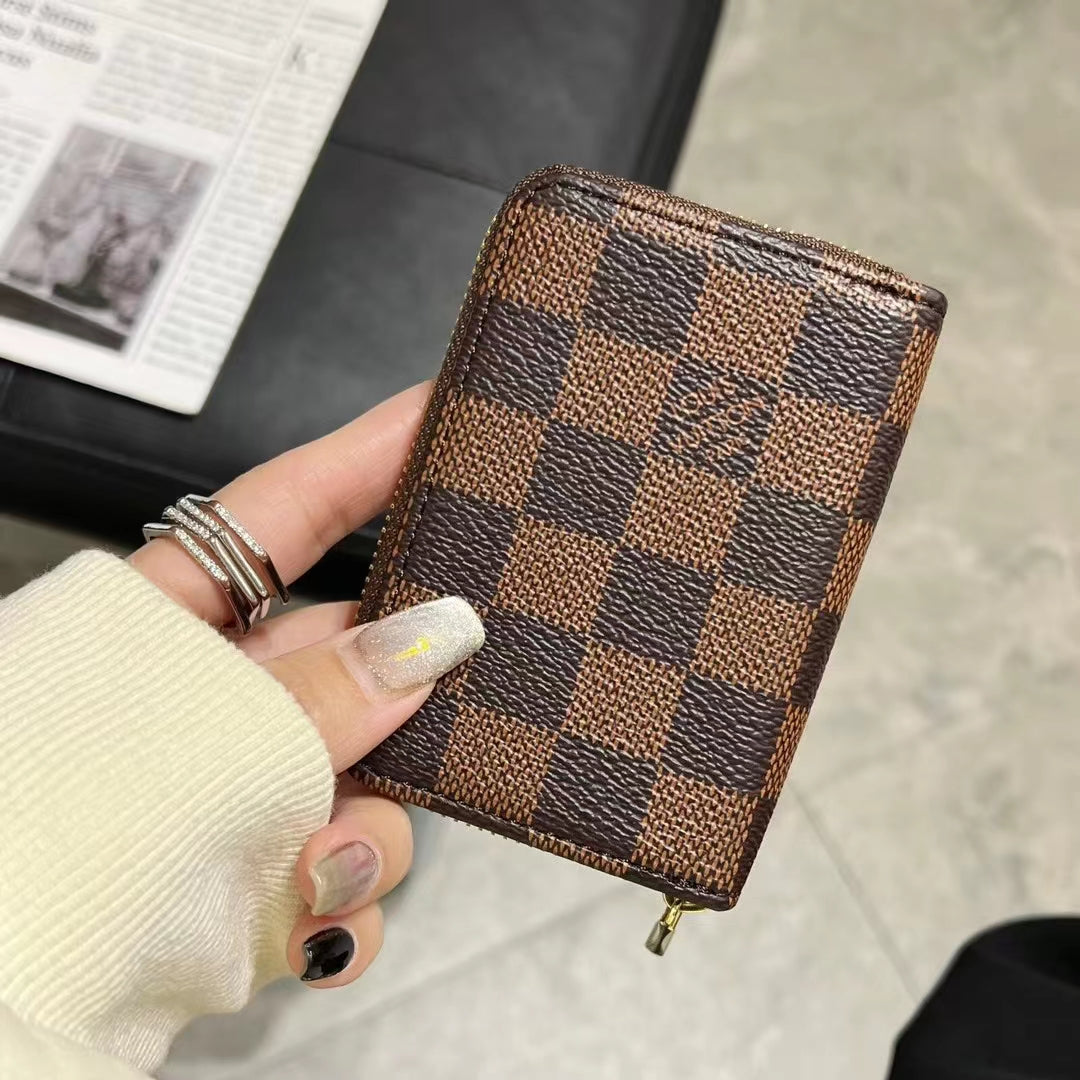 Luxury Monogram Zipper Wallet Collection – Lou, GG, and BBR