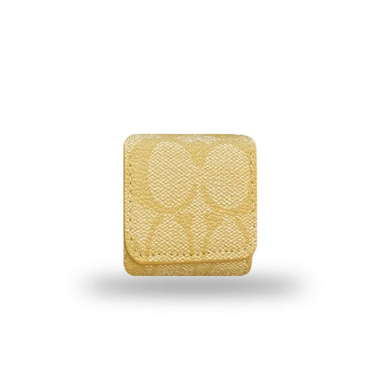 Fundas AirPods clásicas de lujo Café-YH240425