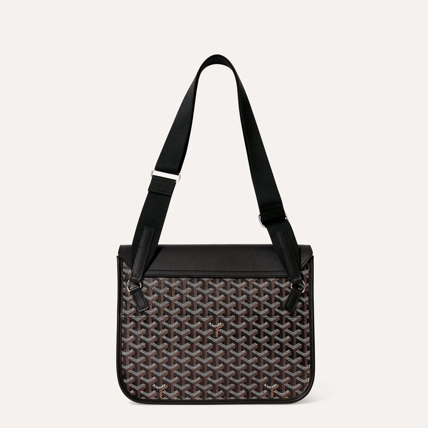 Leather Crossbody Messenger Bag – Elegant Everyday Shoulder Bag
