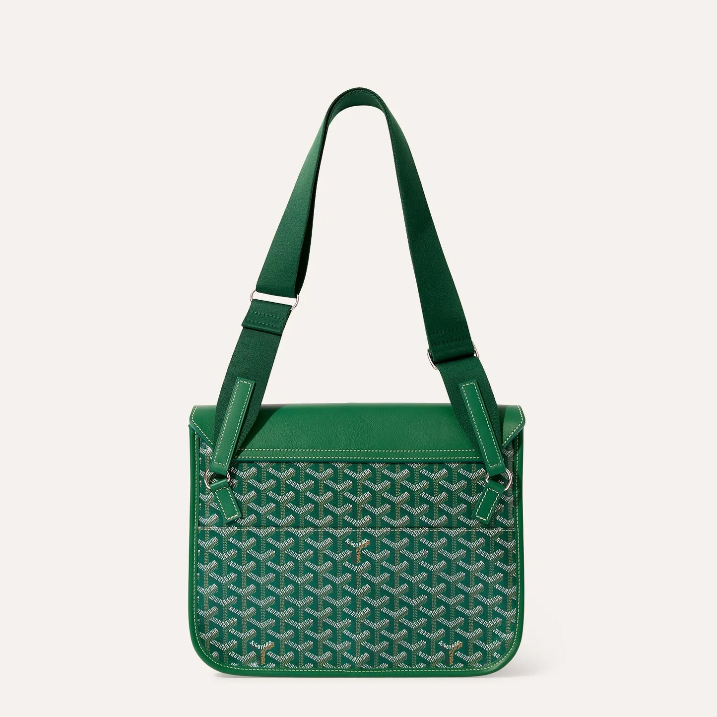 Leather Crossbody Messenger Bag – Elegant Everyday Shoulder Bag