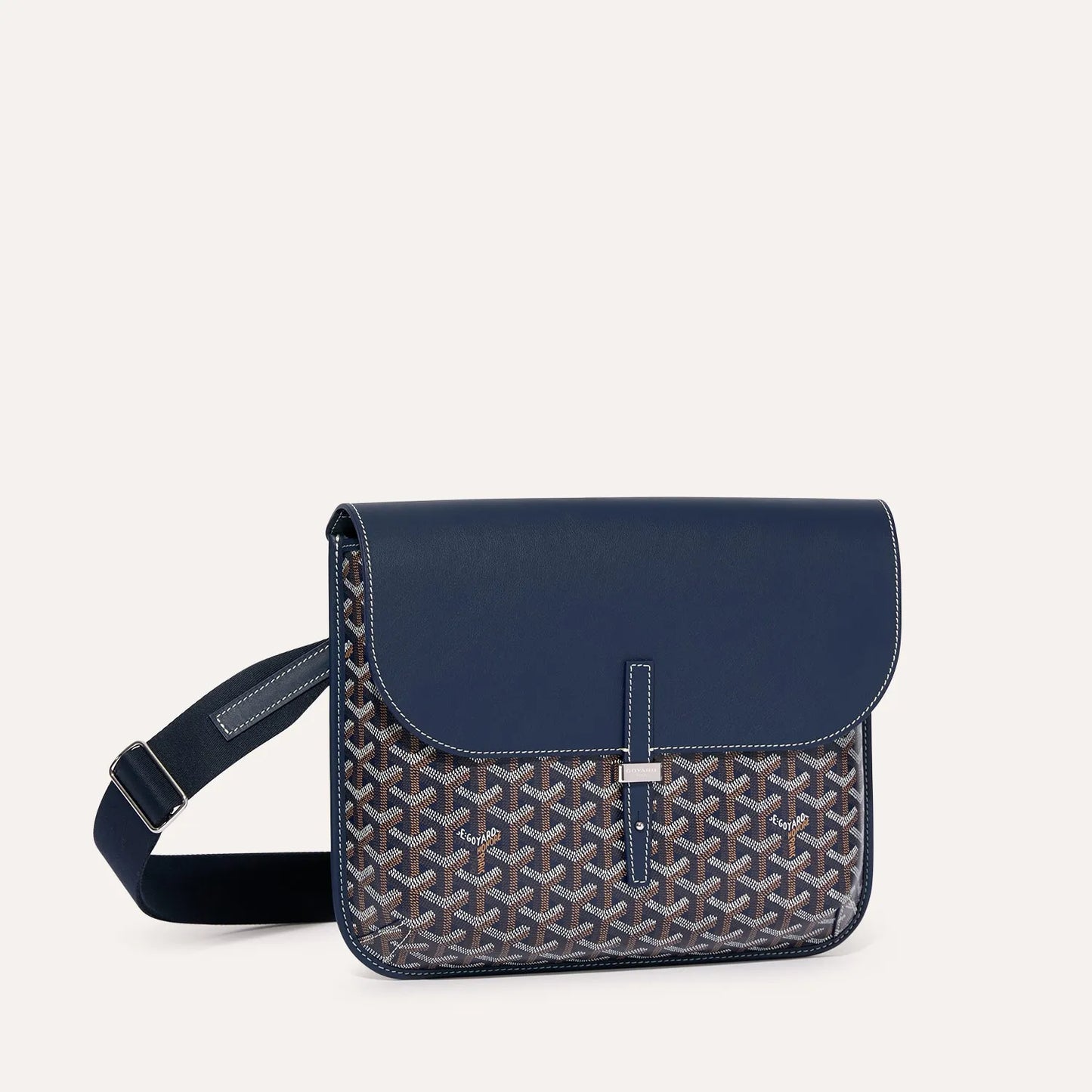 Leather Crossbody Messenger Bag – Elegant Everyday Shoulder Bag