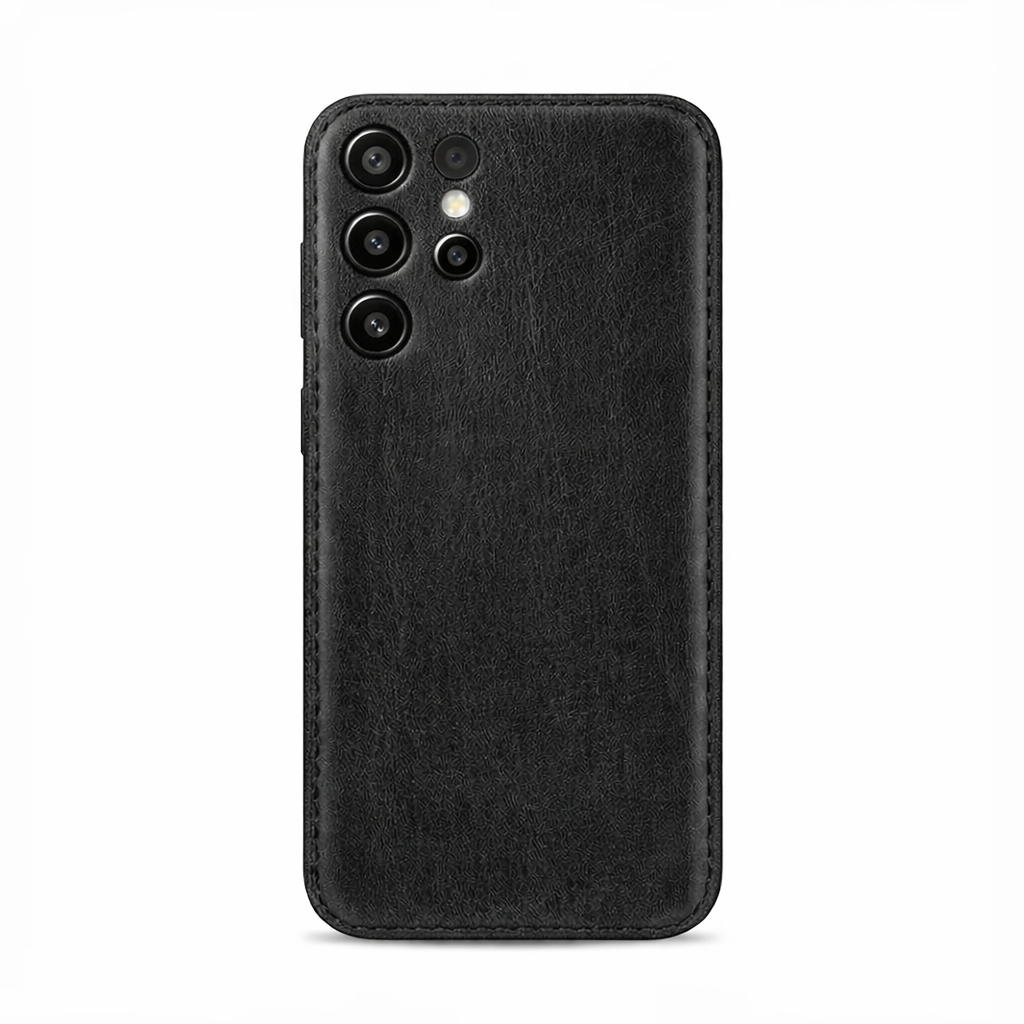 Funda Samsung hecha a mano de piel curtida vegetal - Edición Vintage Patina