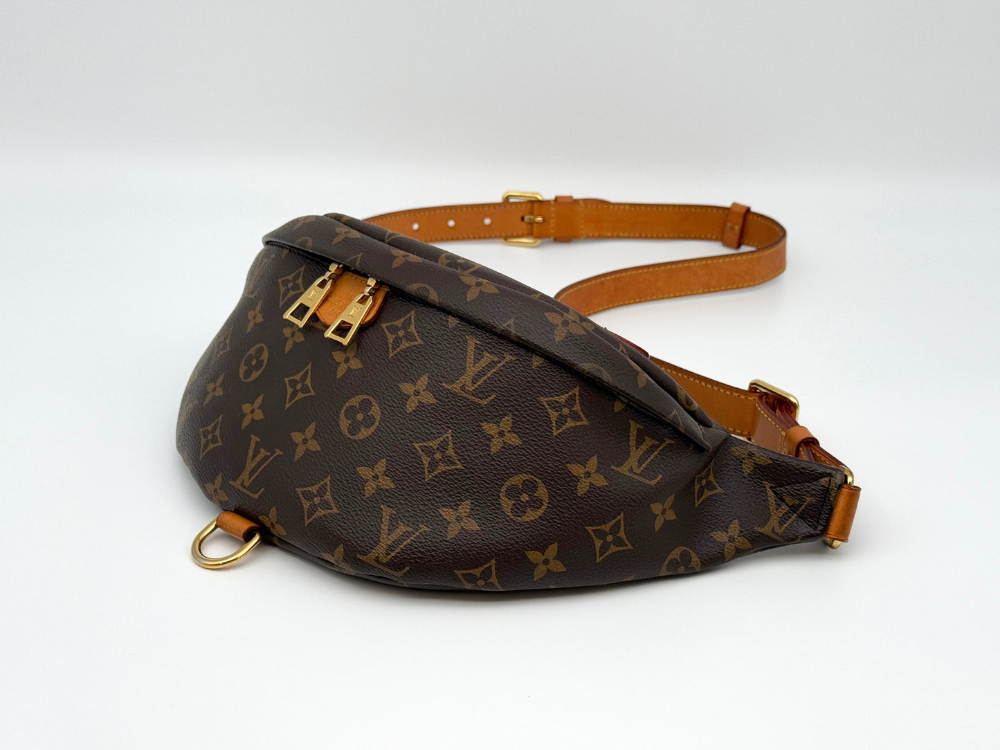 Klassisk monogramtaske – Justerbar crossbody-taljetaske