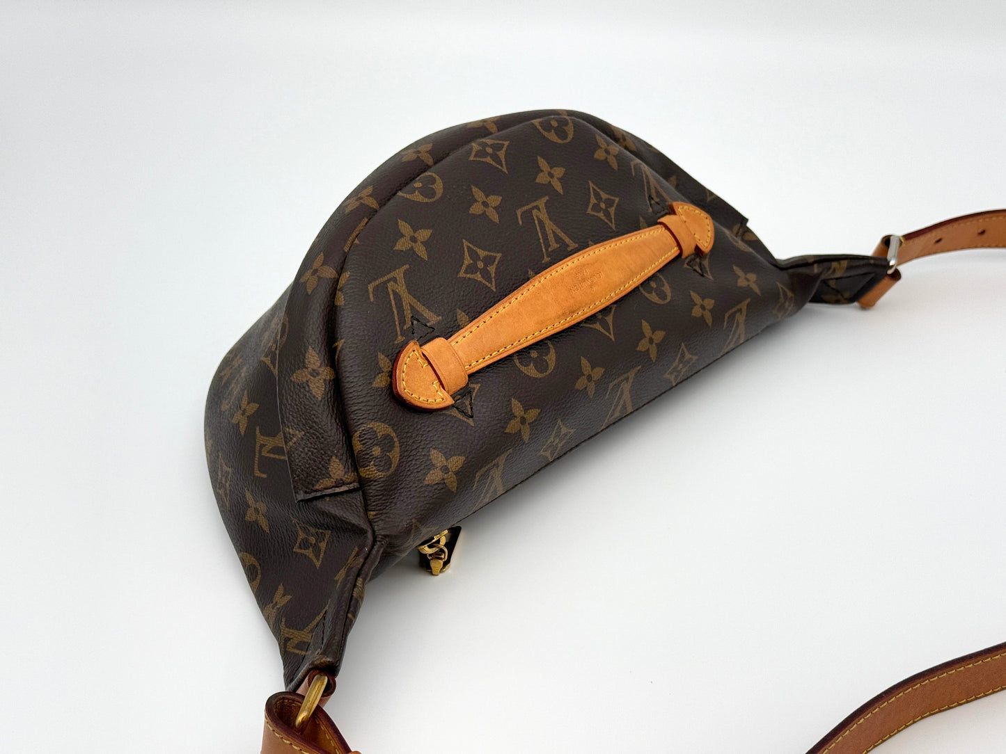 Klassisk monogramtaske – Justerbar crossbody-taljetaske