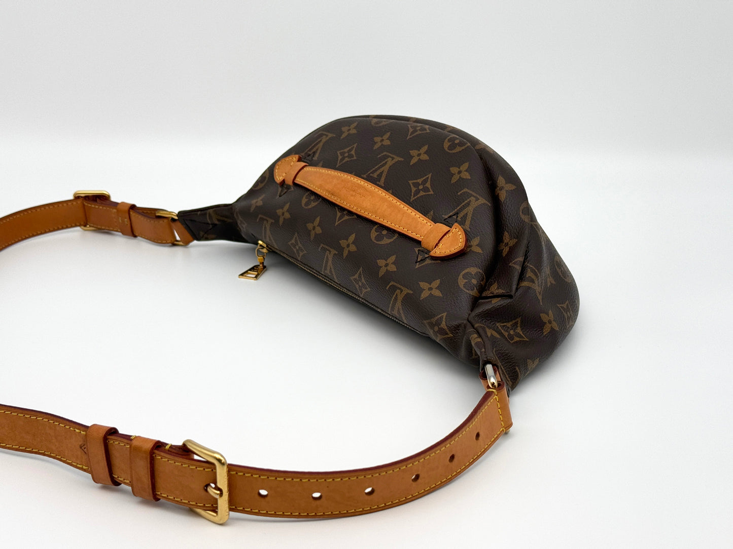 Klassisk monogramtaske – Justerbar crossbody-taljetaske