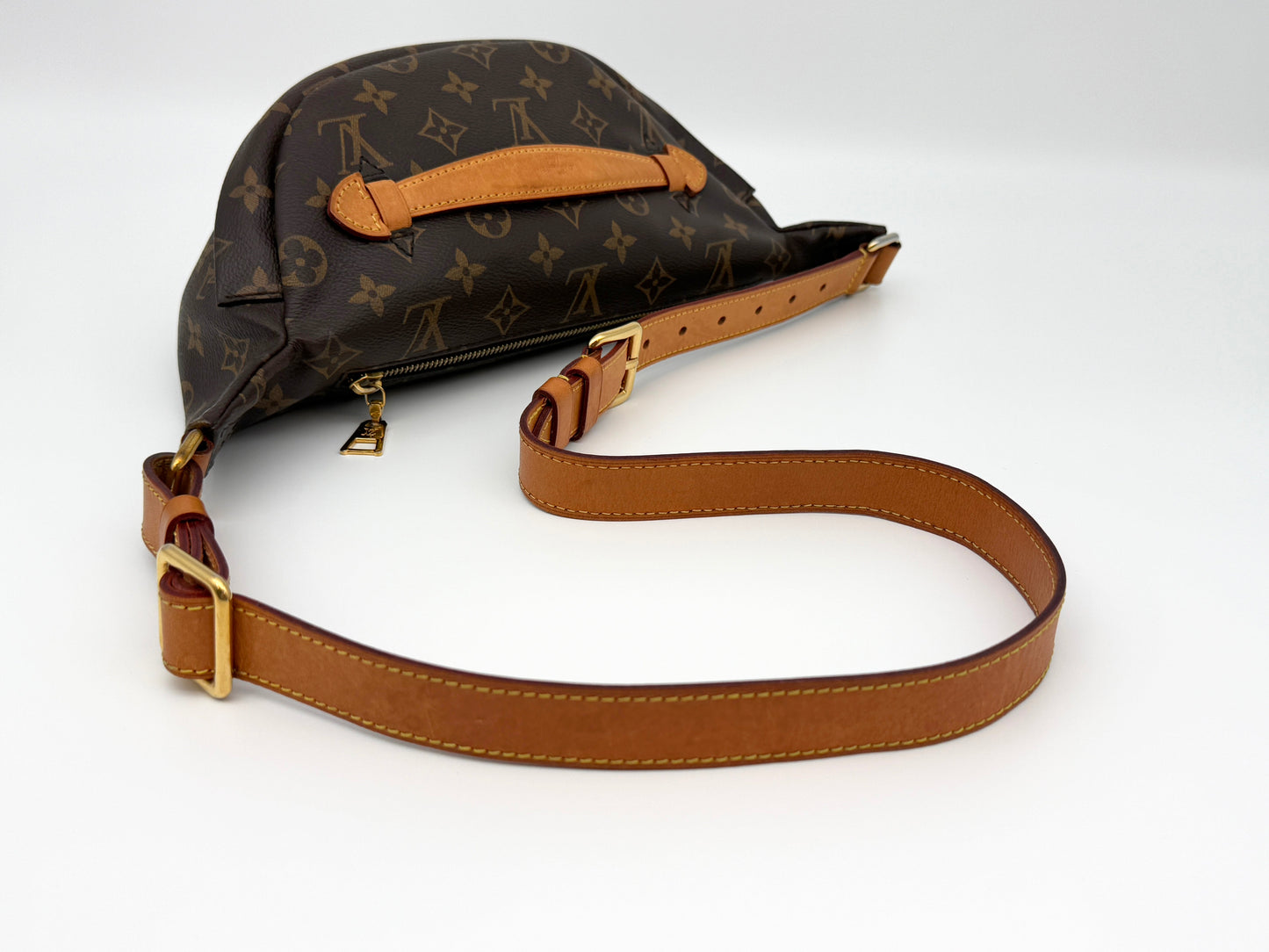 Klassisk monogramtaske – Justerbar crossbody-taljetaske