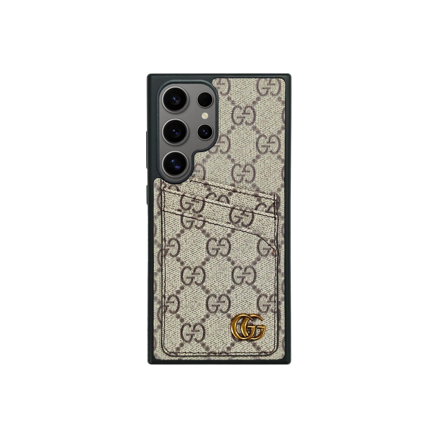 Jednoduché pouzdro na karty Béžové G | Samsung