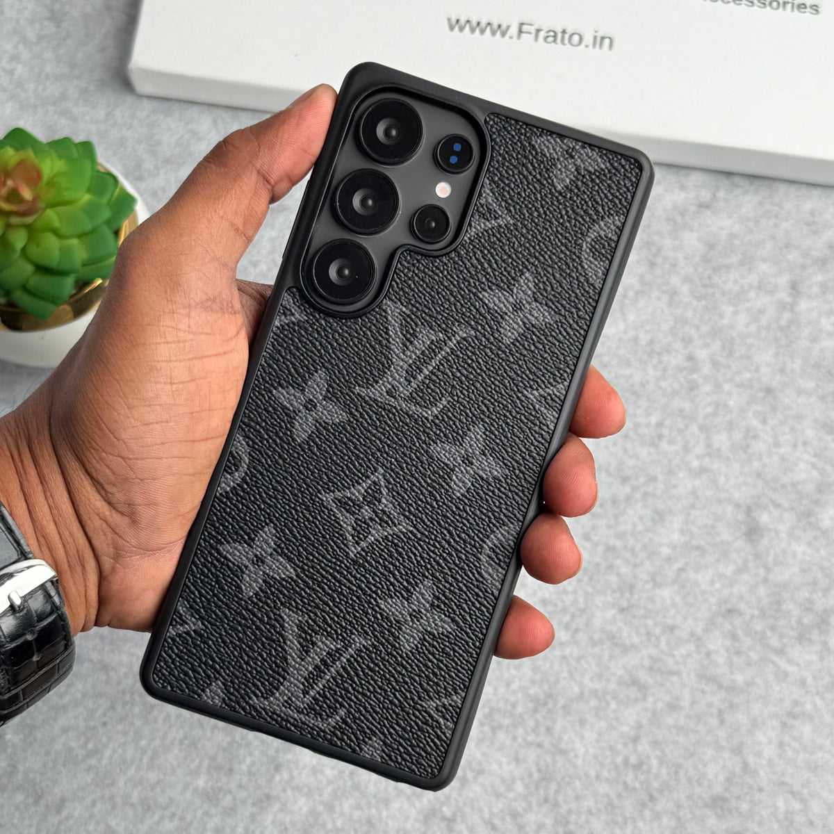 PU-LEDERHÜLLE DER LUXUSMARKE FÜR SAMSUNG GALAXY