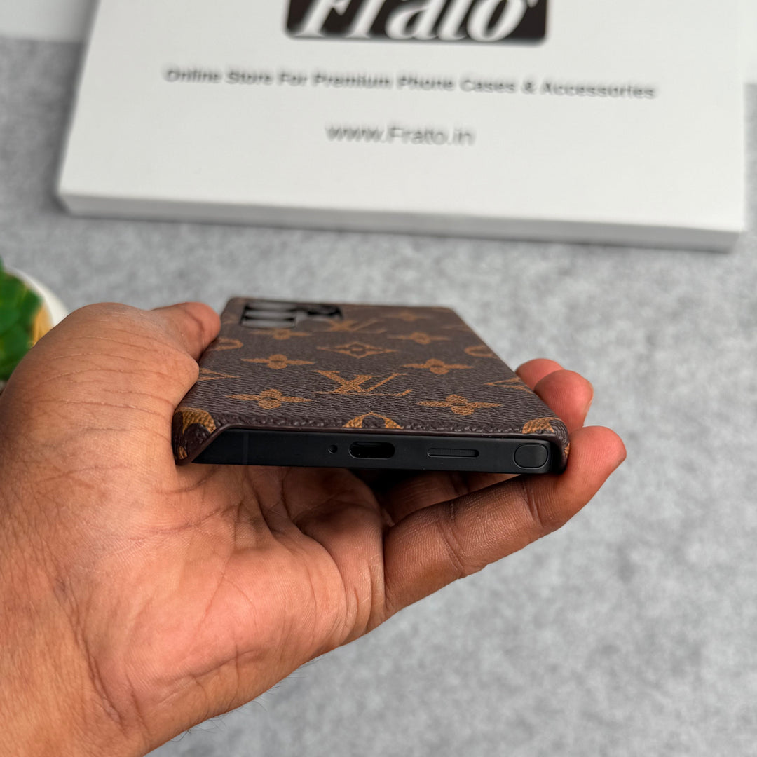 LUXUSNÍ KOMPLETNÍ DESIGNOVÉ POUZDRO z PU KŮŽE PRO SAMSUNG GALAXY