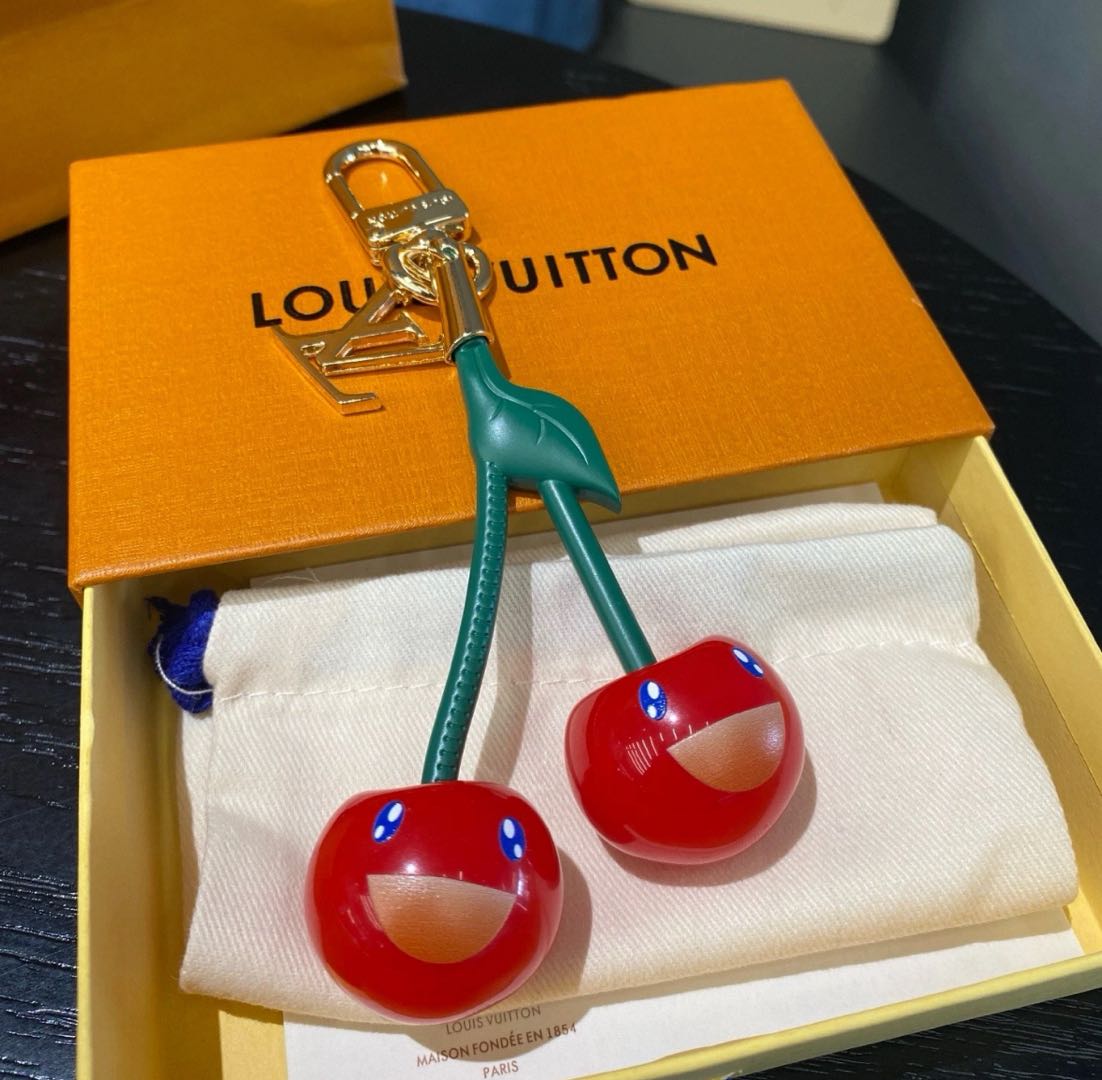🌟 Přívěsek na klíče L-Třešeň: Roztomilý + Luxusní, Vše v jednom 🍒✨
