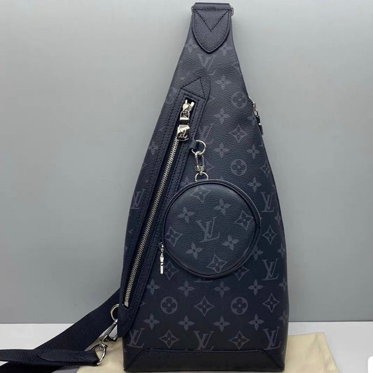Minimalistisk aftagelig pose Crossbody brysttaske