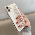 Θήκη iPhone Gloss Pearl Chain