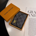 Luxury Lou & GG-Inspired Monogram Compact Wallet Collection